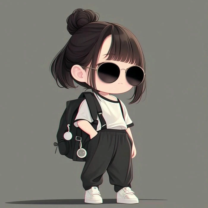 Dễ thương cute anime chibi nữ ai cũng yêu