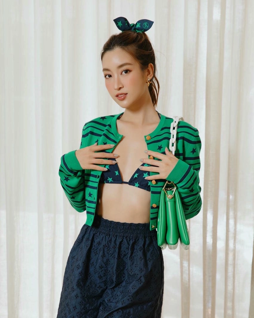 Hình ảnh Đỗ Mỹ Linh lan tỏa năng lượng tích cực