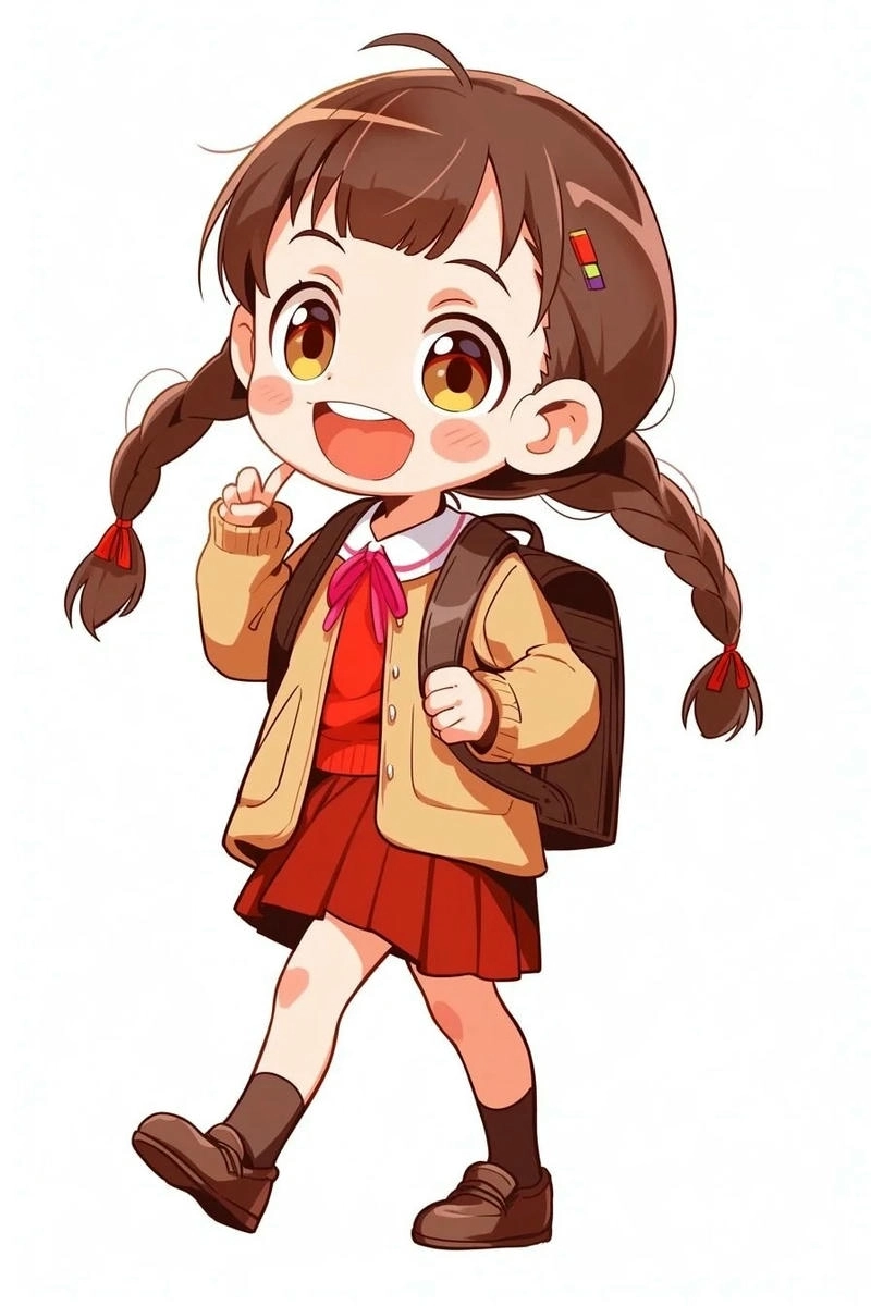 Hình chibi cute nữ có thần thái dịu dàng