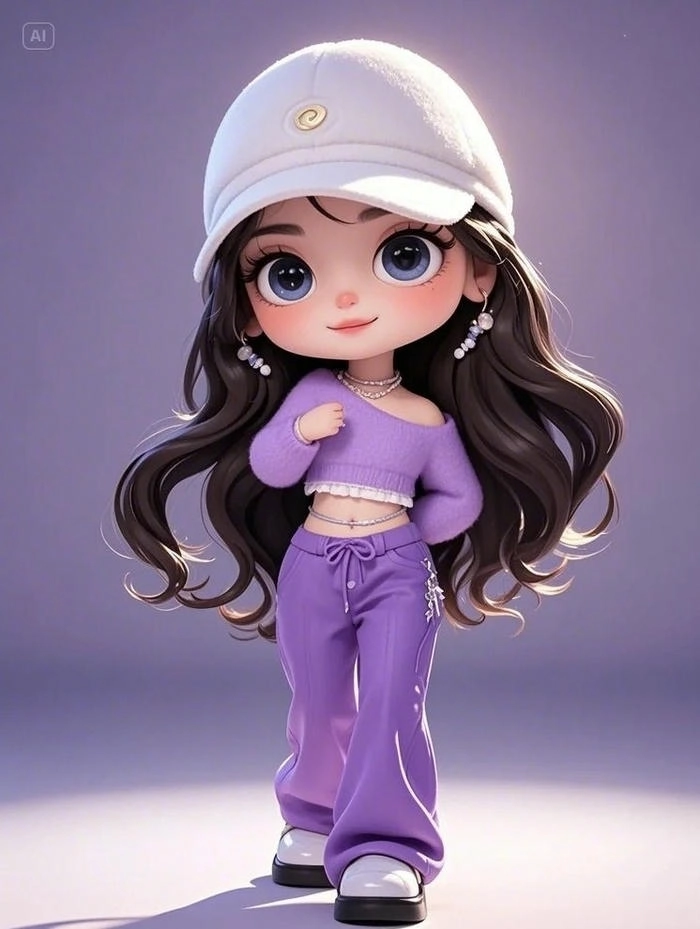 Hình nền cute nữ chibi phù hợp mọi tâm trạng
