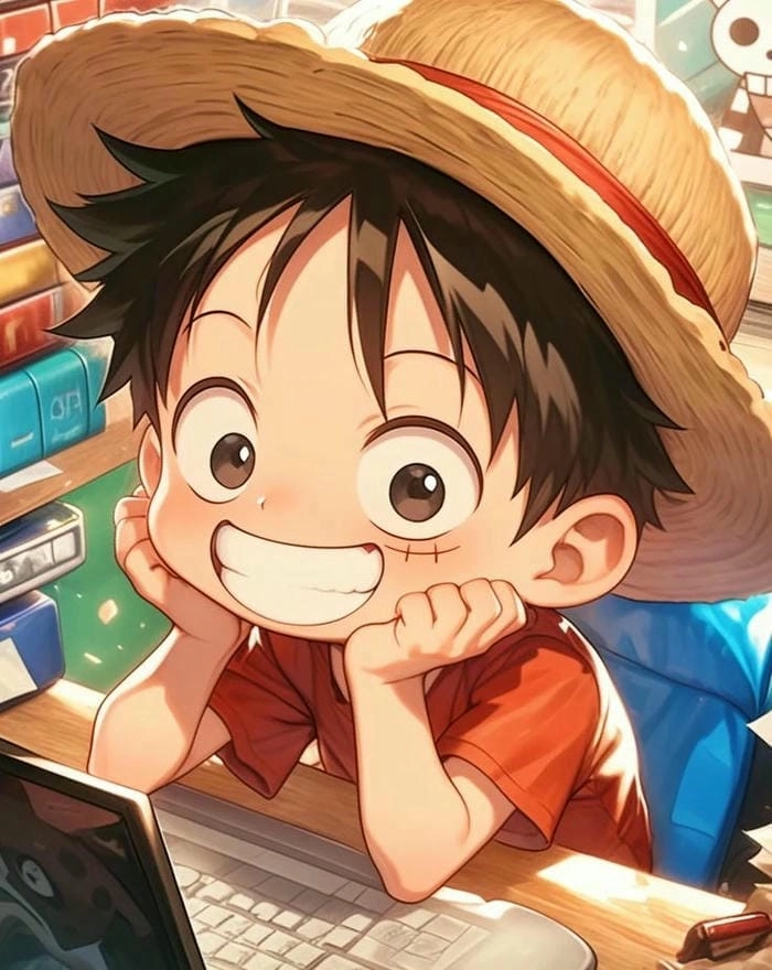 Cách vẽ Luffy chibi cute, dễ vẽ cho mọi người
