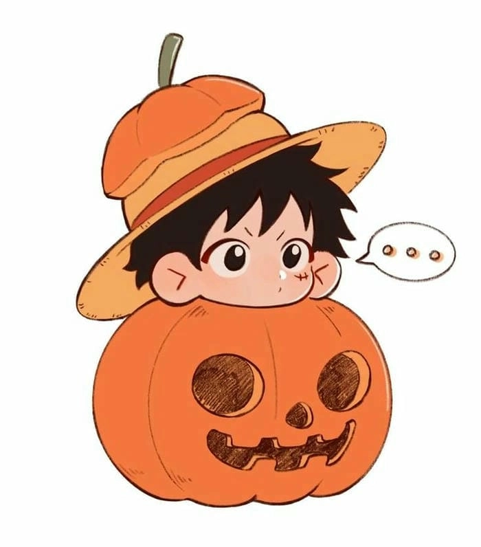 Avatar Luffy chibi dễ thương cho mọi tín đồ anime