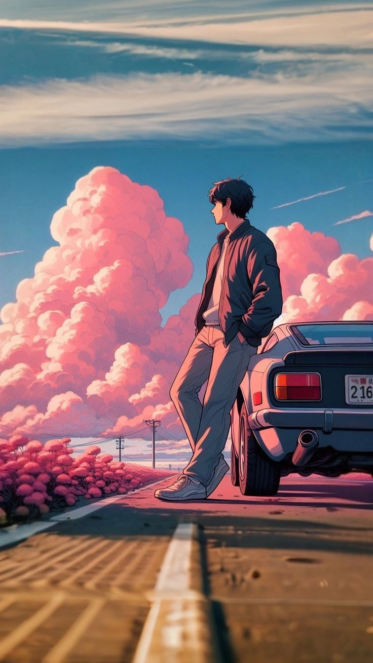 Nền anime nam ngầu chuẩn cool cho người mê cá tính