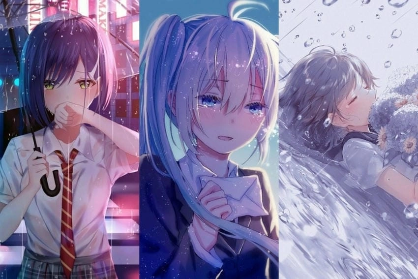 Hình nền máy tính anime nữ cute dễ thương vô đối