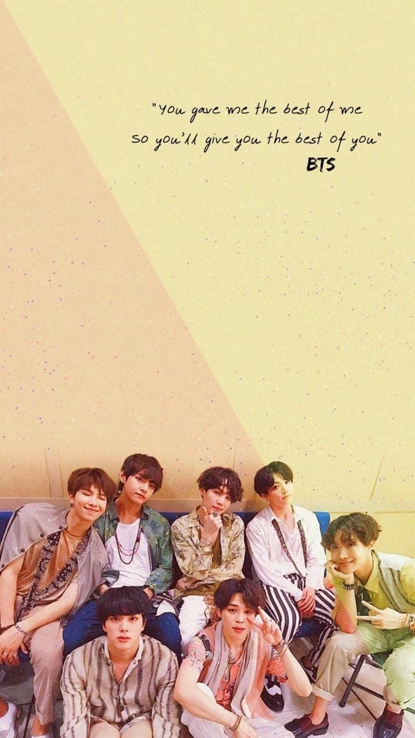 Hình nền điện thoại BTS chibi siêu dễ thương