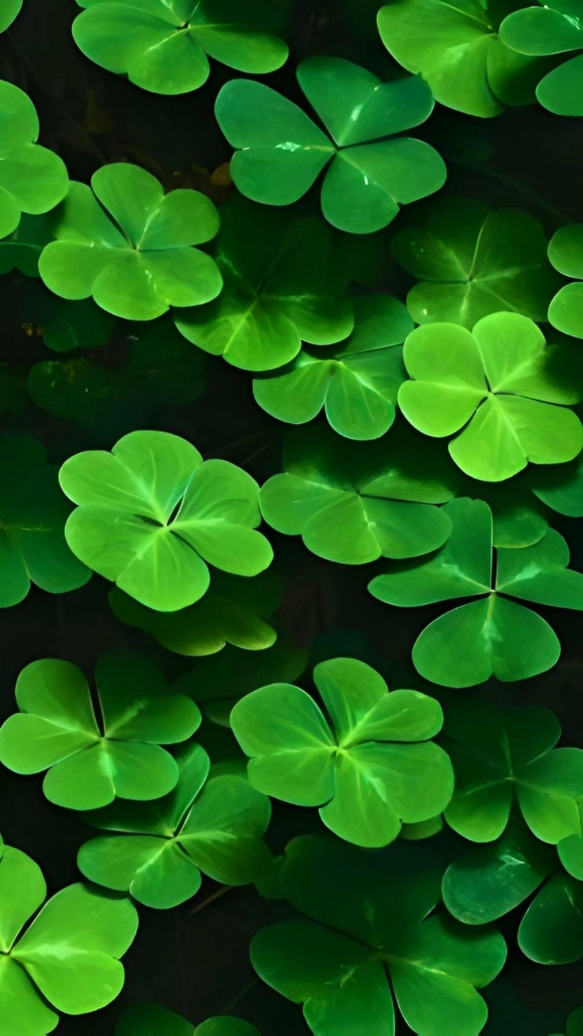 Good luck hình nền cỏ 4 lá cho iphone