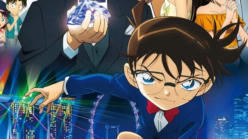 Hình ảnh Conan cute tràn đầy sức sống