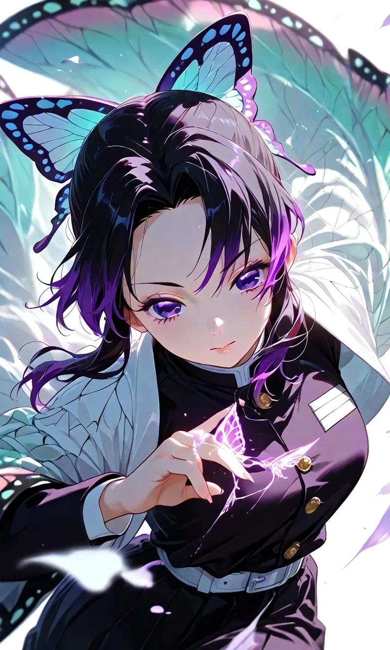 Ảnh Shinobu cute xinh xắn nổi bật giữa dàn nhân vật