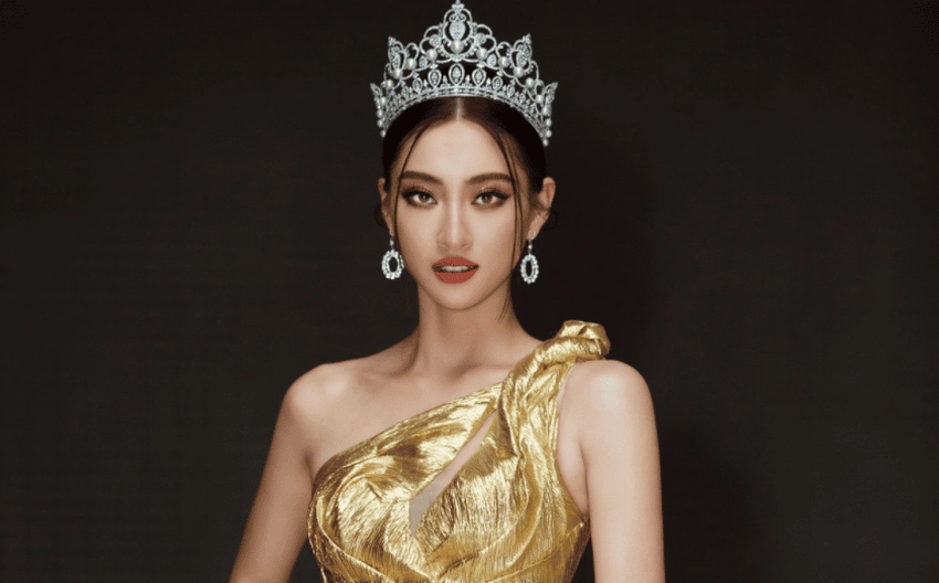 Hoa hậu Lương Thùy Linh sở hữu nhan sắc kiêu sa