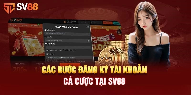 Các Bước Đăng Ký Tài Khoản SV88 Chi Tiết
