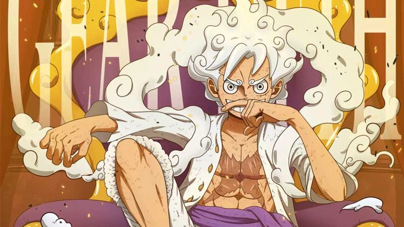 Ảnh Luffy Gear 5 chibi cute nhìn là muốn tải ngay