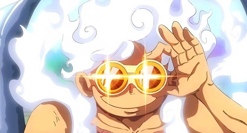 Hình ảnh Luffy Gear 5 chibi đẹp không góc chết