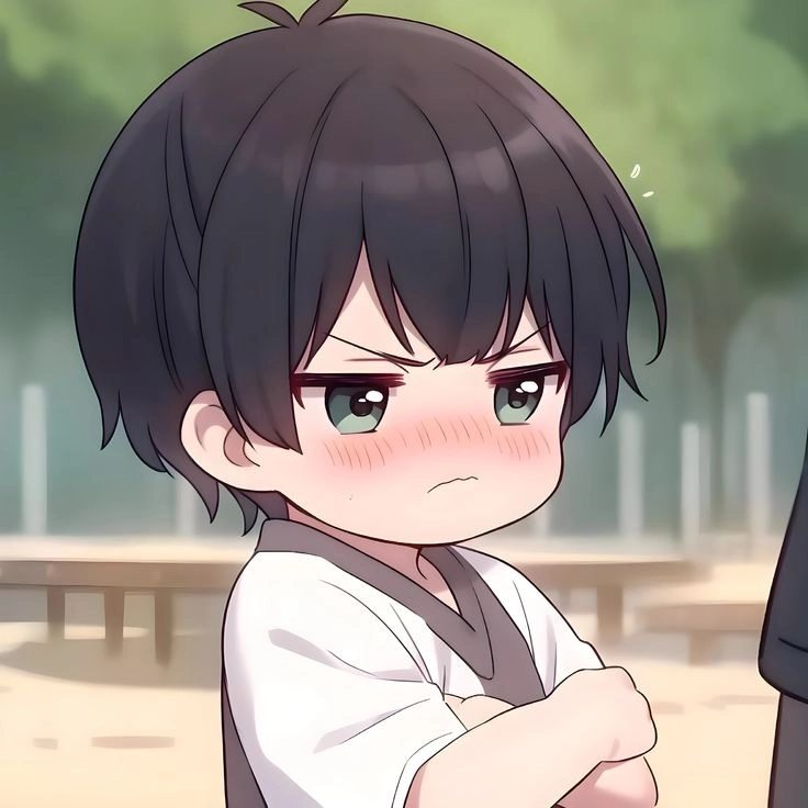 Avatar nam cute chibi nhẹ nhàng và nổi bật