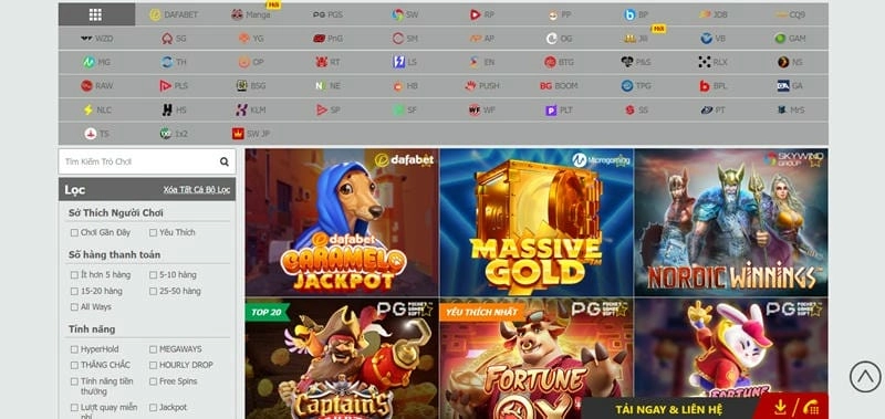 Dafabet - Slot chuẩn châu Âu, trả thưởng minh bạch hàng đầu