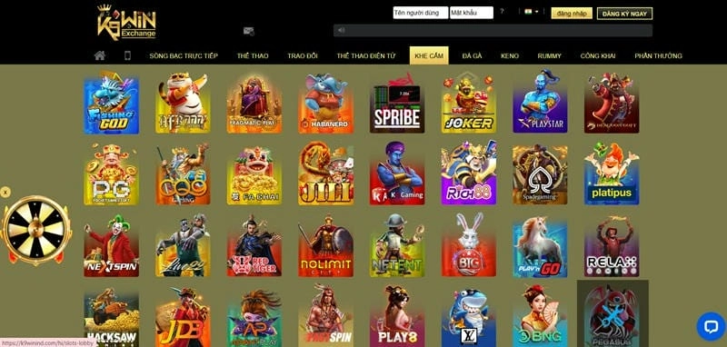 K9WIN - Slot jackpot lũy tiến, đa dạng lựa chọn dễ trúng