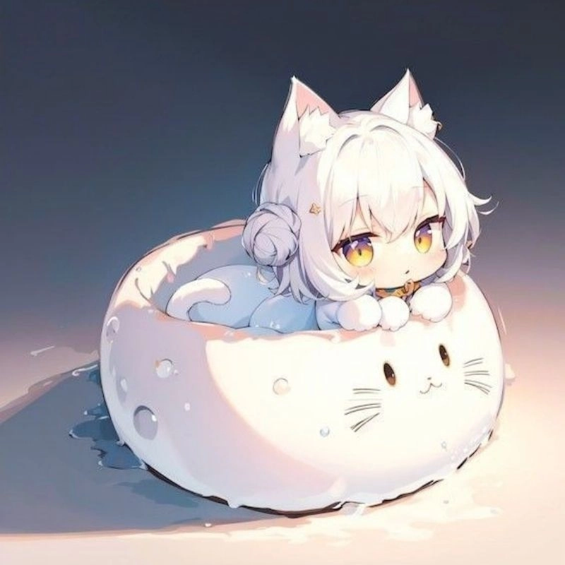 Chibi con gái biểu cảm sinh động cuốn hút