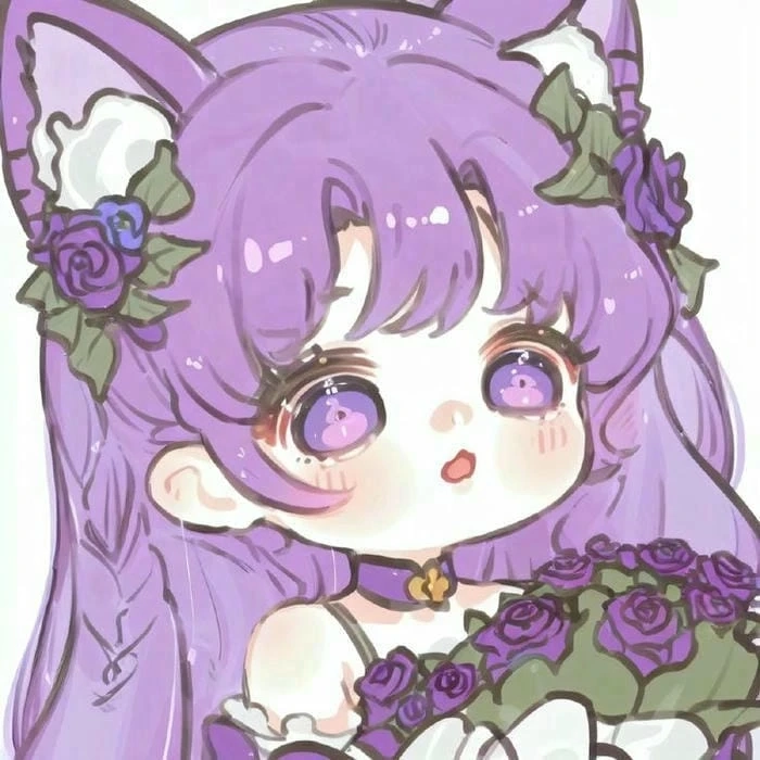 Ảnh cô gái chibi cute dịu dàng đáng nhớ