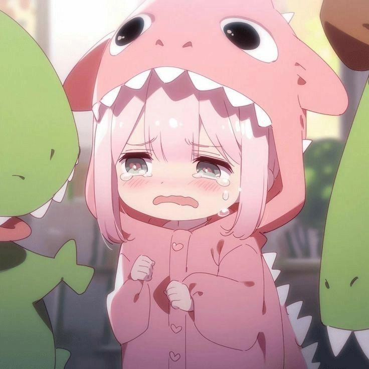 Avatar chibi nữ cute rạng rỡ và dễ thương