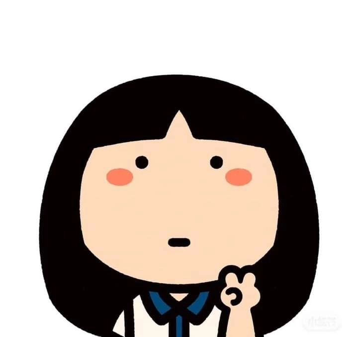 Avatar cute chibi nữ tinh nghịch và trong sáng