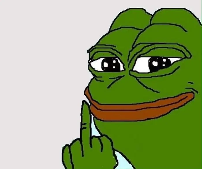 Hình ảnh ngón tay giữa meme thể hiện đúng tinh thần
