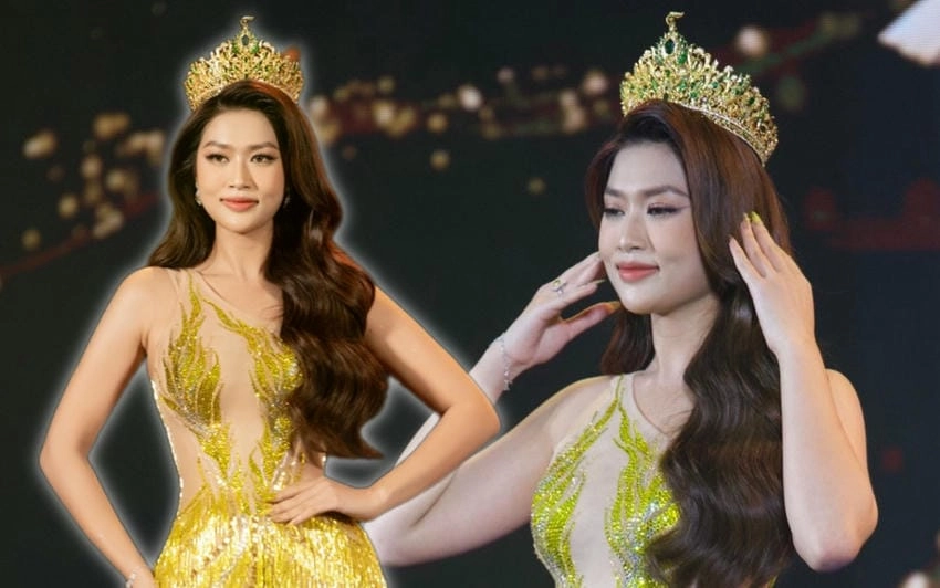 Vương miện Thiên Ân biểu tượng hòa bình và nhan sắc Việt