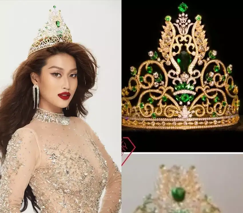 Vương miện Miss Grand Vietnam 2022 lộng lẫy trên đầu Thiên Ân