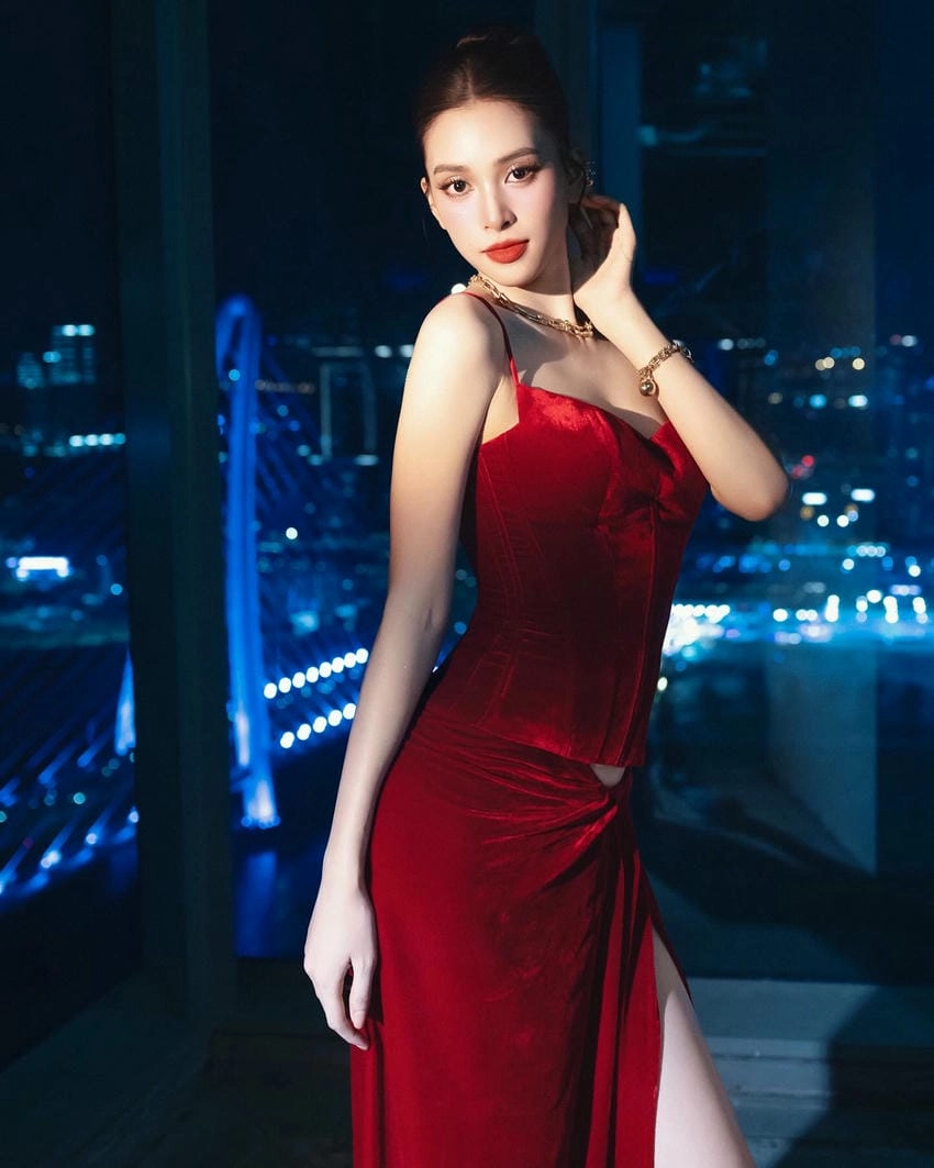 Trần Tiểu Vy chiều cao 1m75 nổi bật