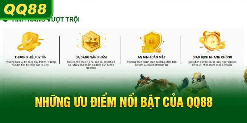  Nhận ưu đãi tân thủ hấp dẫn khi đăng ký QQ88.