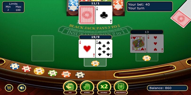 Giới thiệu các loại cược phụ trong Blackjack Thabet