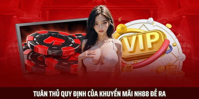 Tuân thủ quy định của khuyến mãi NH88 đề ra