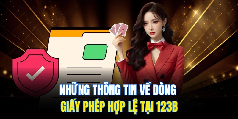 Những thông tin về dòng giấy phép hợp lệ tại 123b