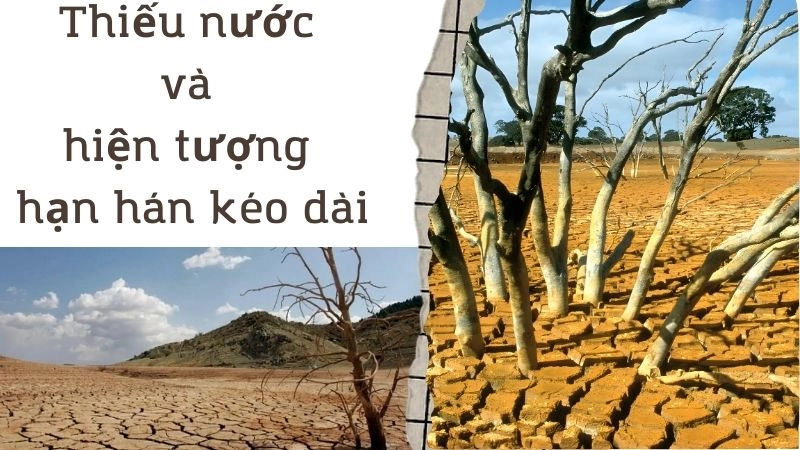 Thiếu nước và hiện tượng hạn hán kéo dài nghiêm trọng 