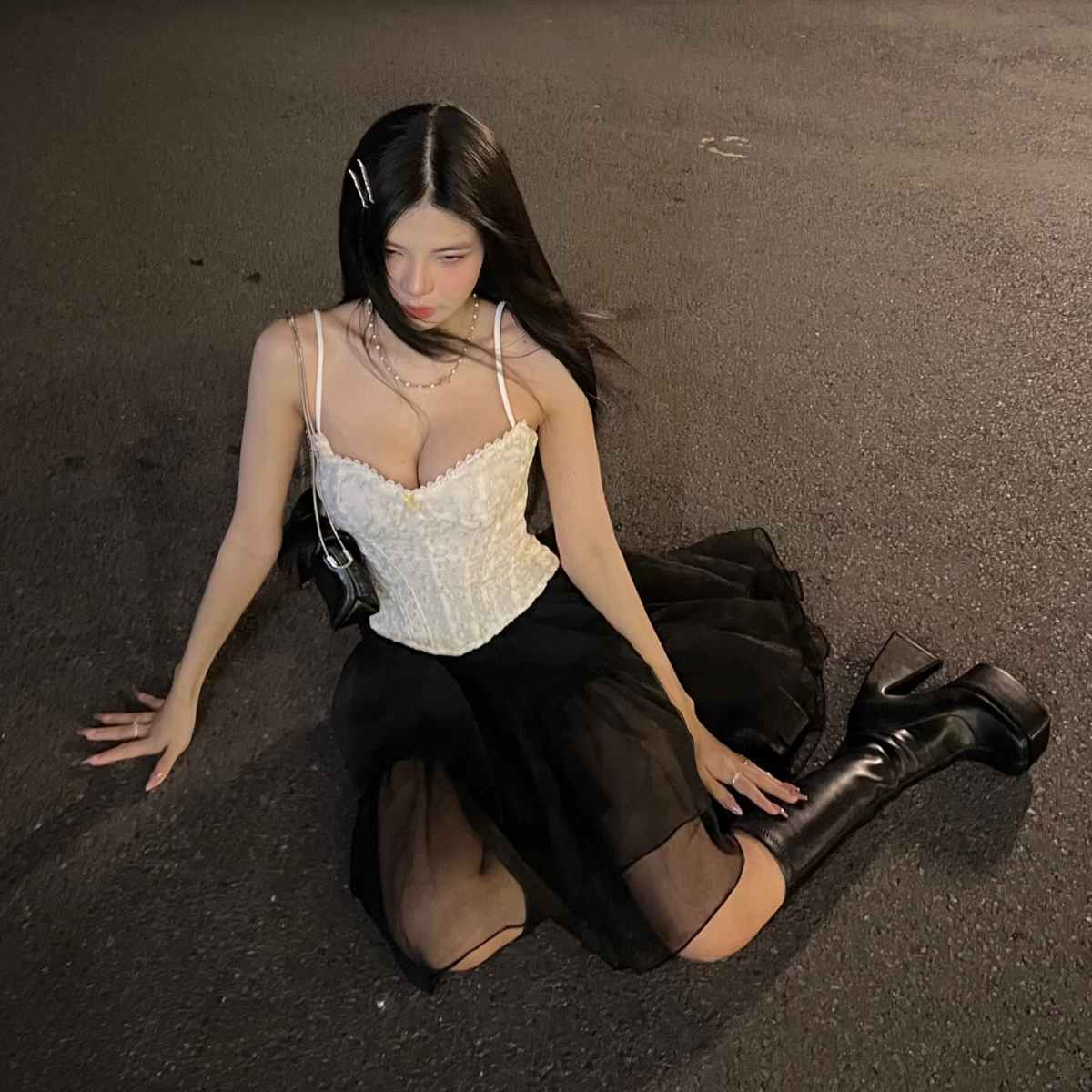 Ảnh gái trung quốc khoe nóng bỏng cuốn hút sexy nét châu á mê hoặc