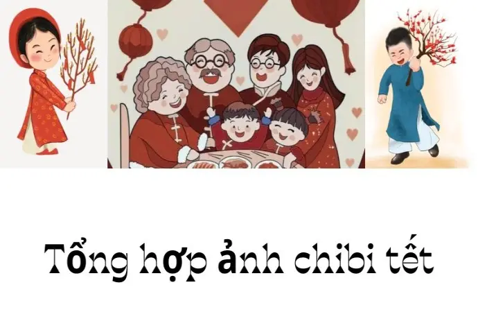 Chibi Tết bùng nổ mạng xã hội với tạo hình quá dễ thương