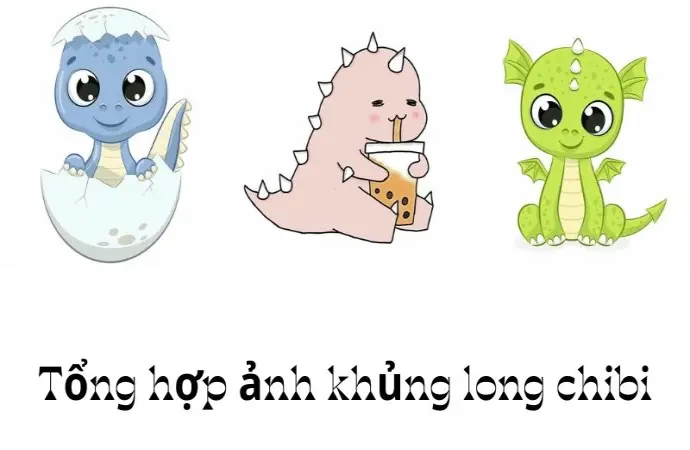 Hơn 50 mẫu khủng long chibi khiến dân mạng ngỡ ngàng