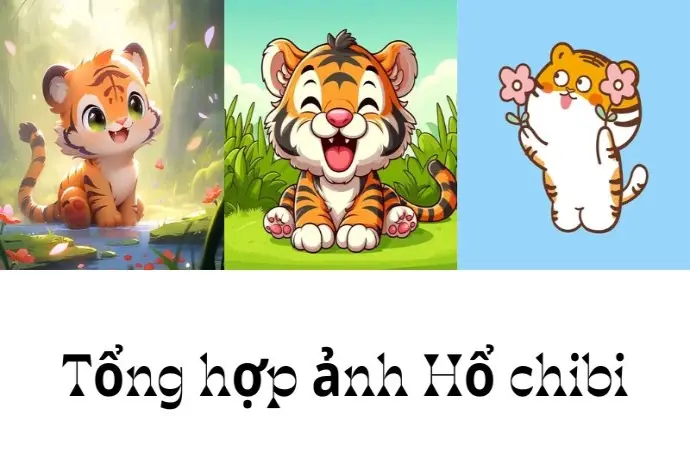 Khám phá thế giới hổ chibi siêu ngộ nghĩnh và cá tính