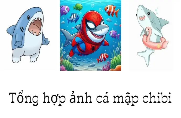 Bộ sưu tập cá mập chibi cực chất ai cũng muốn sở hữu