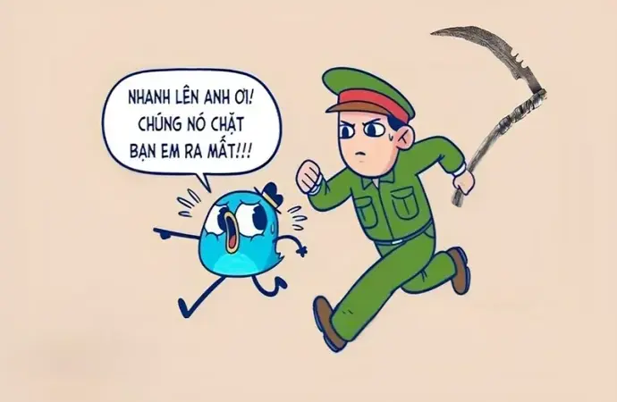 Trào lưu meme công an đang bùng nổ trên khắp mạng xã hội