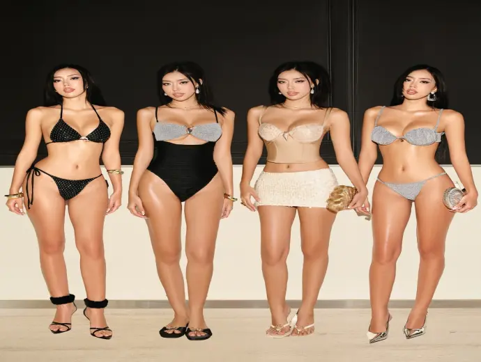 Gái xinh vú khủng hấp dẫn quyến rũ thân hình hoàn hảo