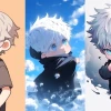Khám phá thế giới ảnh chibi Gojo Satoru siêu dễ thương