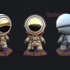 Sưu tầm Ảnh Phi Hành Gia Cute Chibi Độc Đáo Cho Dế Yêu