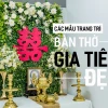Trang trí gia tiên có bàn thờ: Hướng dẫn chi tiết và các mẫu đẹp nhất 2026