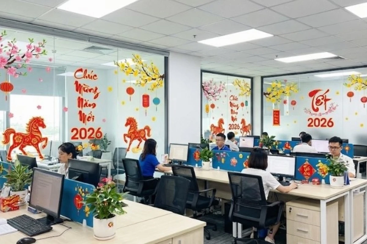 Decal Trang Trí Tết Huyện Quốc Oai: Biến Hóa Không Gian Đón Xuân 2026