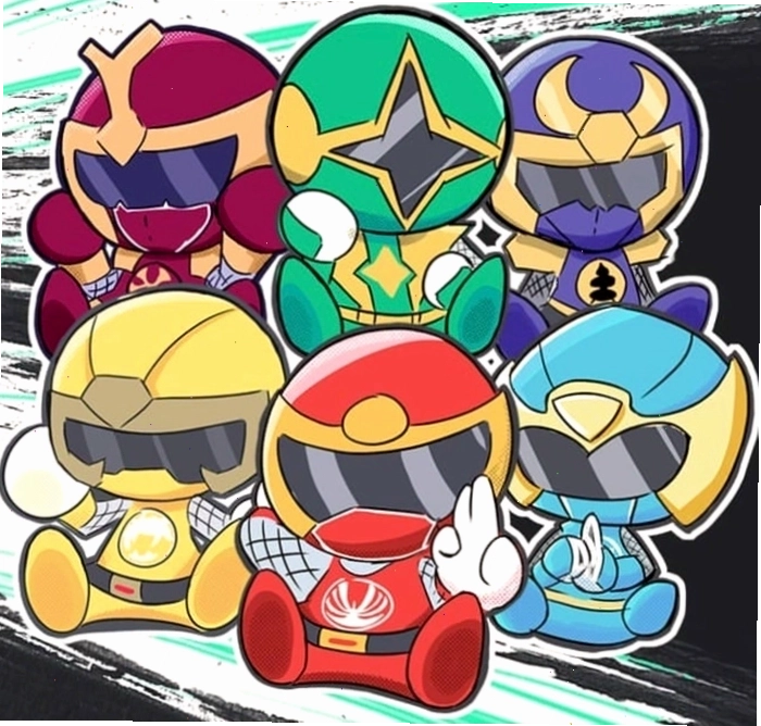 Ảnh 5 Anh Em Siêu Nhân chibi nhìn là mê