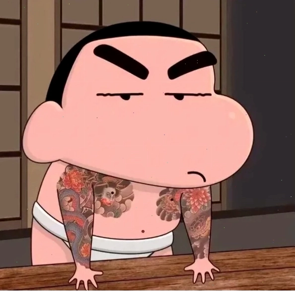 Ảnh Shin Cậu Bé Bút Chì ngầu chibi cho avatar đôi