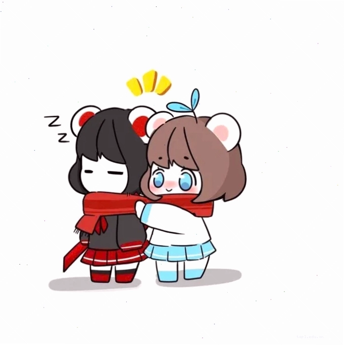 Ảnh Simmy anime chibi cute với phong cách mèo