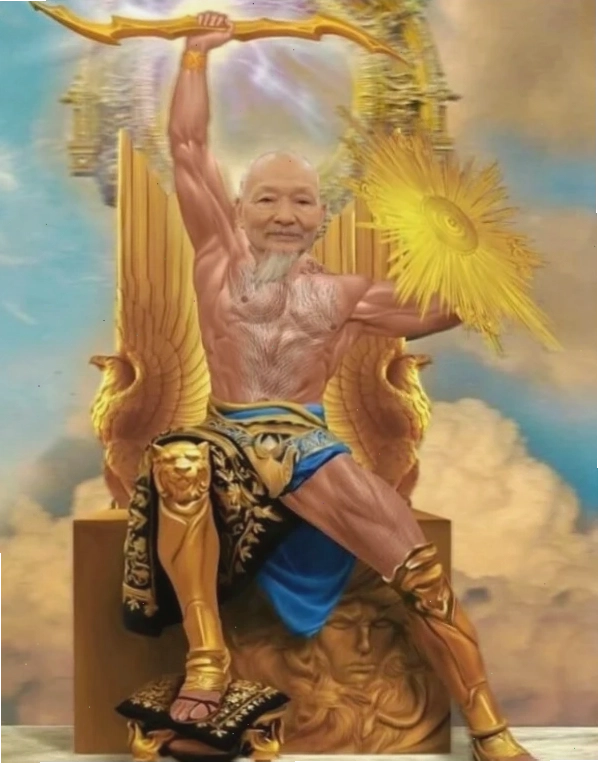 Ảnh thầy ông nội chế me me