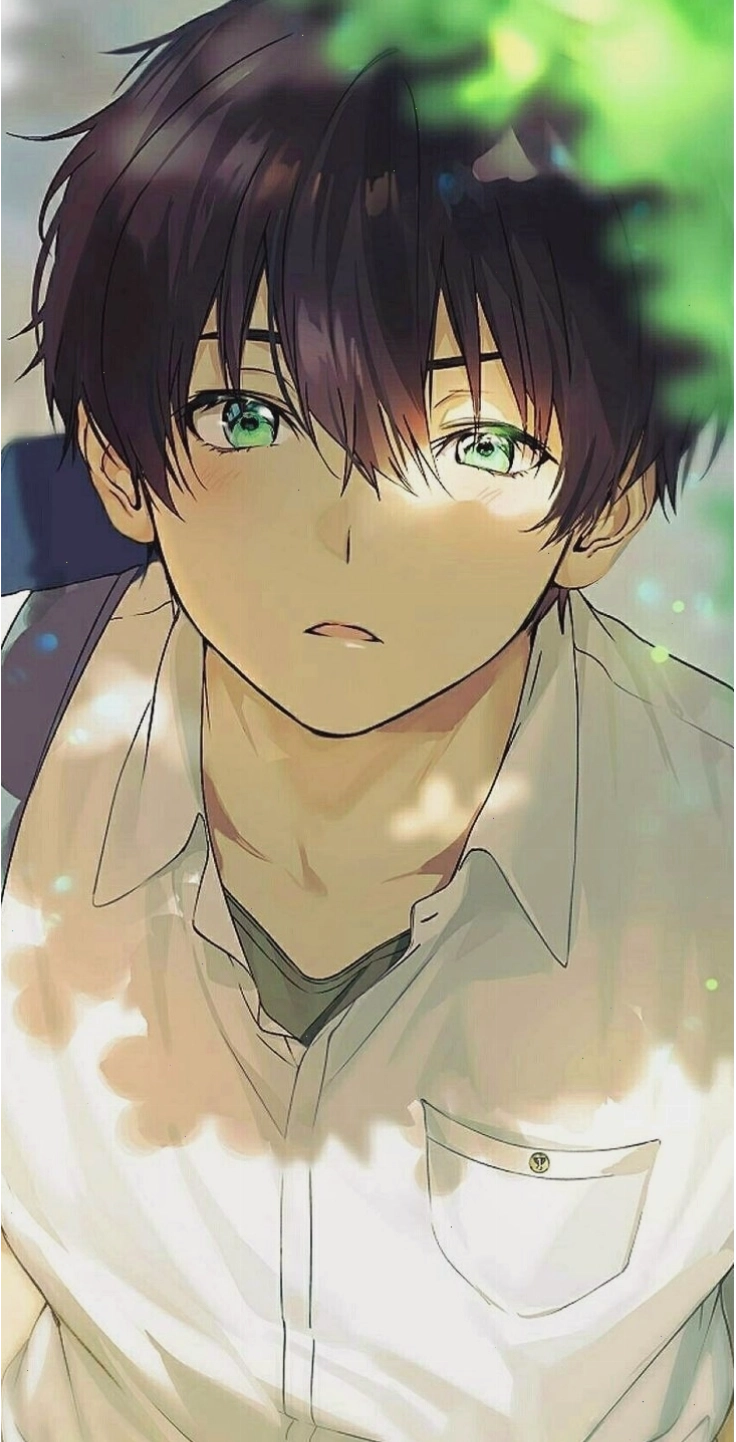 Avatar anime nam buồn cô đơn đứng dưới mưa