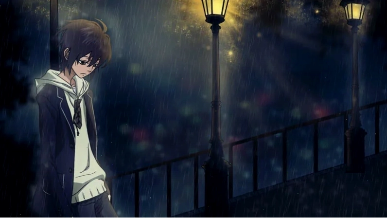 Avatar anime nam buồn tạo cảm giác cô đơn