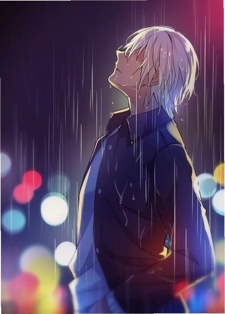 Avatar anime nam buồn thể hiện sự suy tư
